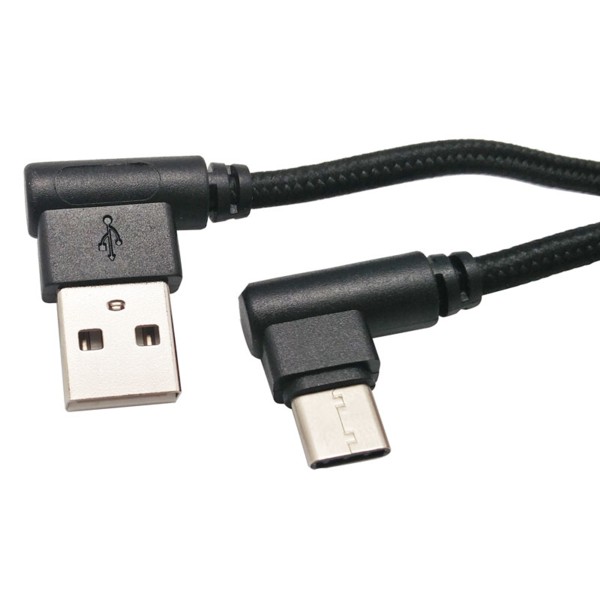 CABLE USB 3.0 Tipo A / USB 3.1 Tipo C ACODADO 1,5mt