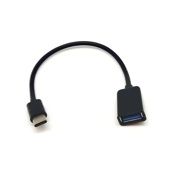 Cable OTG USB 3.0 A Hembra / USB 3.1 C Macho 20cms