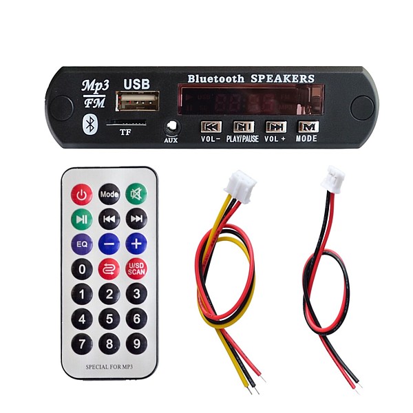 Módulo decodificador Bluetooth MP3 de 12V