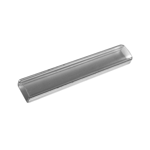 Perfil Aluminio Led 1m Transparente Superficie