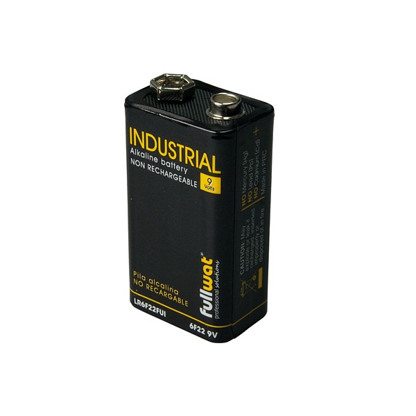 LR6F22FUI Pila Alcalina 6F22 9V Industrial - Retractilada 1u