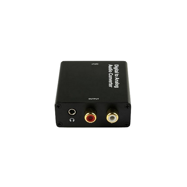 6120-A Conversor de Audio Digital a Analógico c/salida auricular