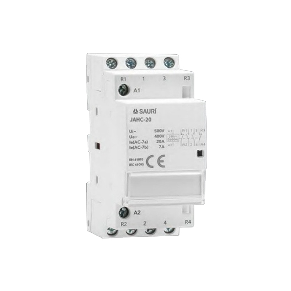 Contactor modular 63A, 4 polos NA, bobina 230Vac
