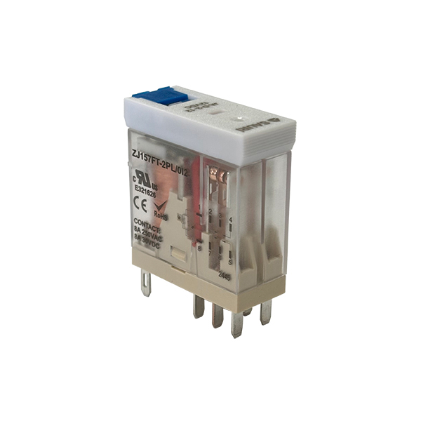 JA-D-2-24 Relé 24Vdc 2CC 8A F4,8 led+test