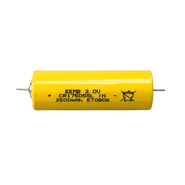CR17505SL-AX Pila Litio 3V 2500mAh Pin axial