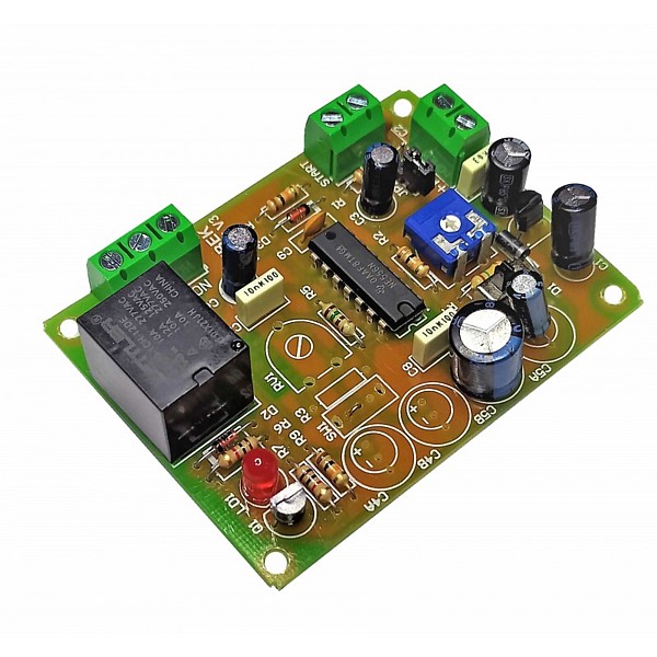 Temporizador Retardador de puesta en marcha 12Vdc 8 seg a 45 min