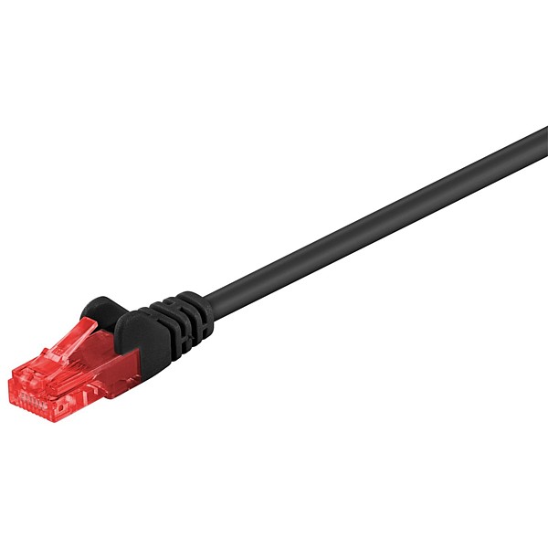 Latiguillo Cat6 UTP 1,5mts NEGRO CCA