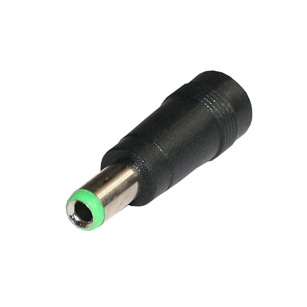 Adaptador 6,3x3,0mm Macho a 5,5x2,1mm Hembra