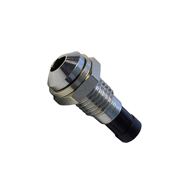 SOPORTE LED 3MM METALICO CONVEXO NEGRO