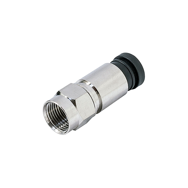 Conector F Macho RG6 Compresion