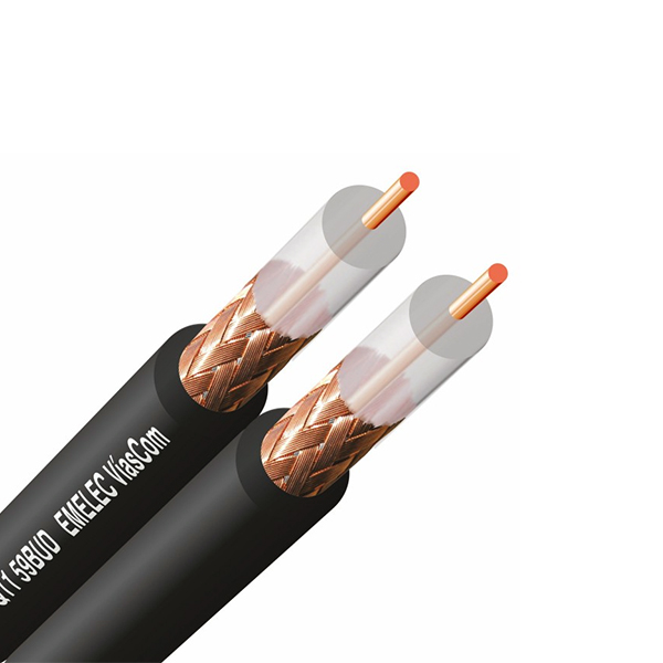 Cable Coaxial 2xRG59 paralelo (hasta finalizar existencias)