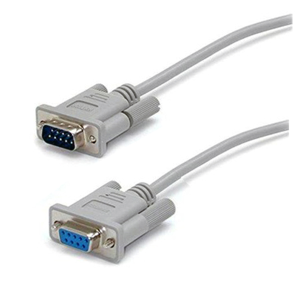 Cable extensión 1:1 DB9M/DB9H 15mts moldeado
