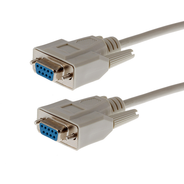 Cable Serie Null Modem DB9H-DB9H 1,8Mts
