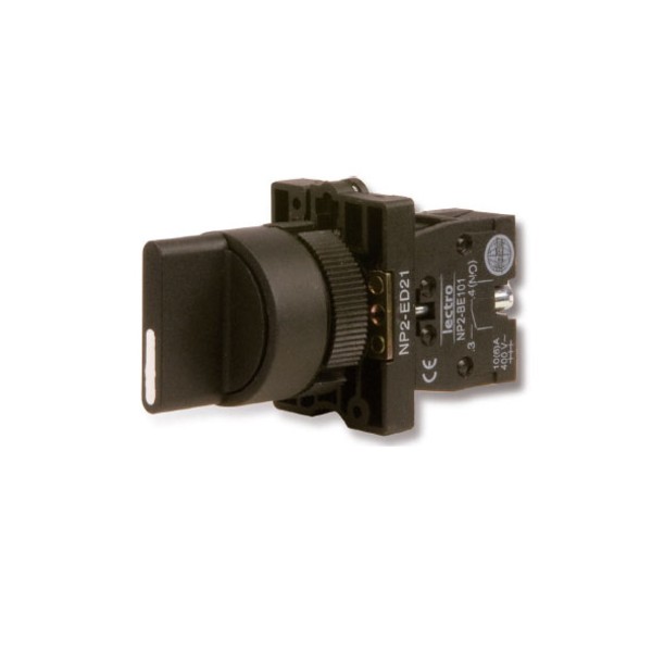 SEL625-3S Selector maneta 3POS 2NO M22 10A/230V