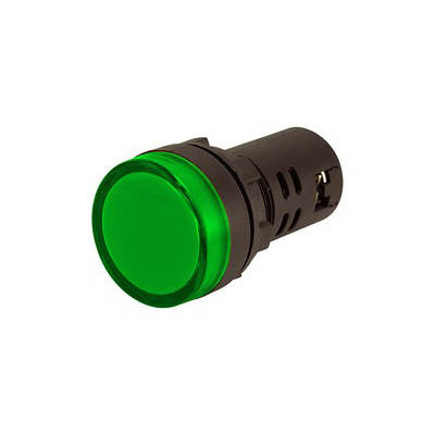 Piloto multiled 230Vac Verde 22mm